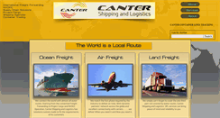 Desktop Screenshot of cantershipping.com